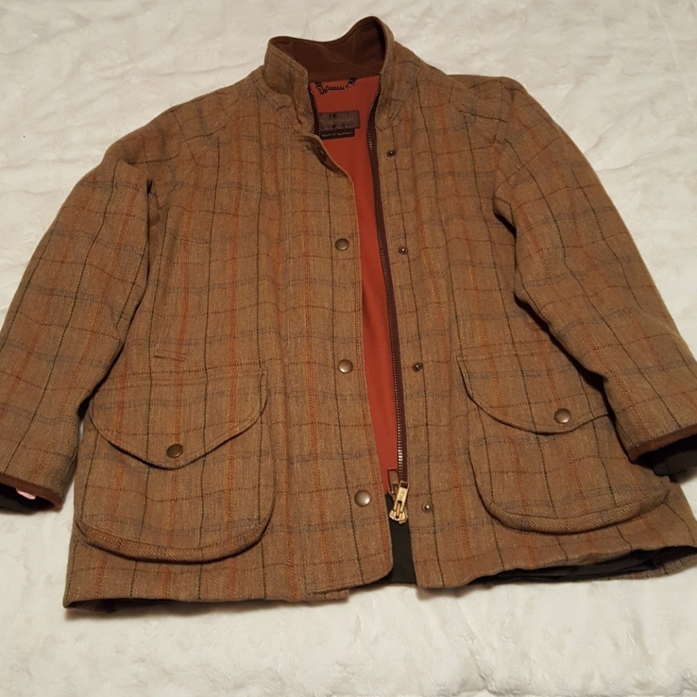 3/4 length 100% wool jacket